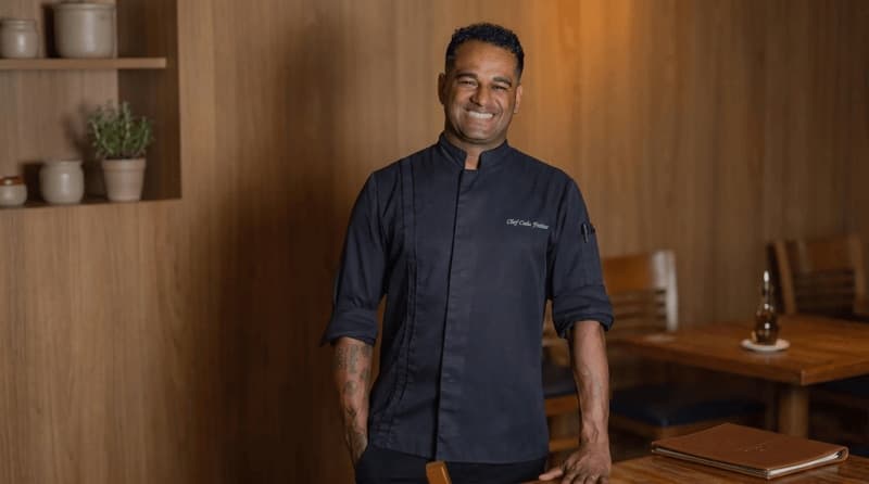 Imagem do chef Cadu Freitas, do Tasca de Mel