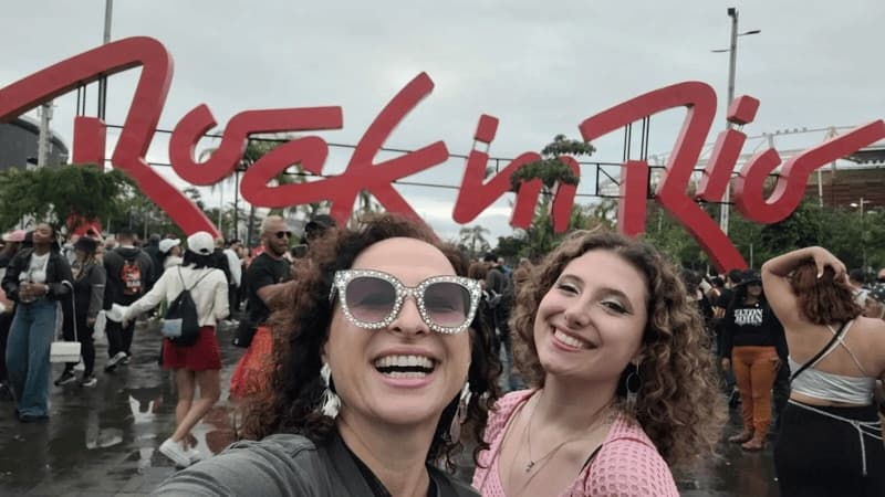 Silvia Barbieri, arte-educadora, e a filha Isabela Barbieri, estudante de Relações Internacionais na Unesp de Franca (SP)