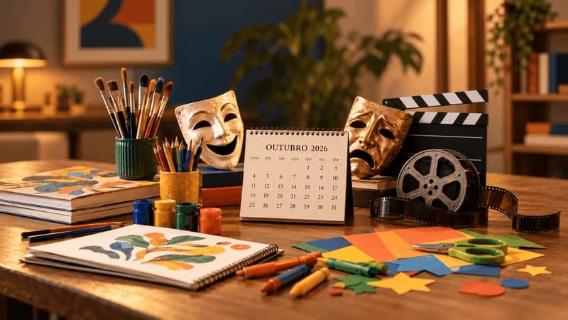 De 26 a 31 de outubro, a programação reúne encontro sobre arte e educação, teatro, cinema e oficina para crianças